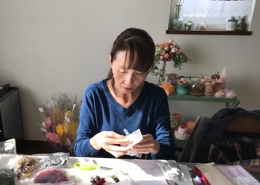 花キャンドル資格コース受講者さん